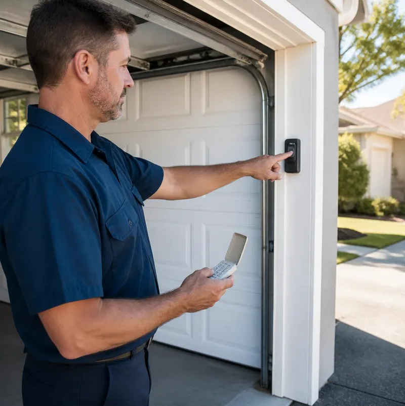 Off Track Door Repair in Plant City